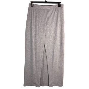 VENUS Gray Jersey Skirt